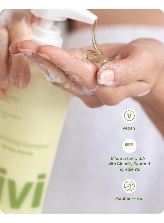 ديفي شامبو مكثف للشعر للنساء والرجال - شامبو خفيف الوزن ومكثف للشعر الناعم - مصمم لتنظيف فروة الرأس وتغذيتها وتوازنها، 12 أونصة سائلة. - Image 5