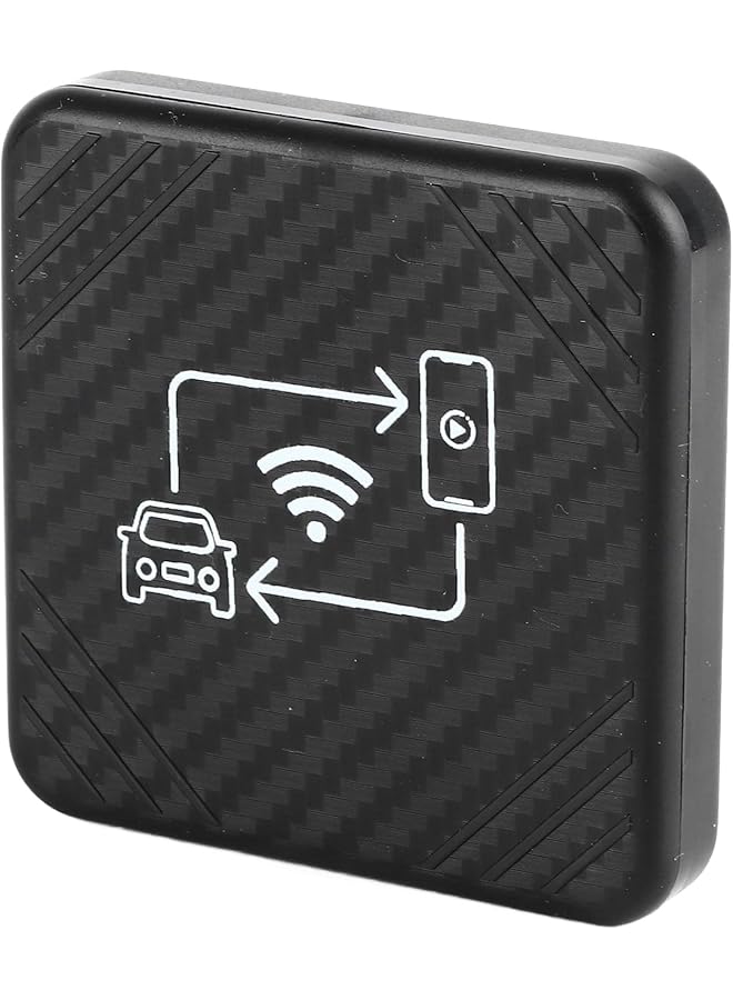 جيكتسي محول لاسلكي لـ CarPlay، تحكم صوتي عبر واي فاي سلكي إلى دونجل لاسلكي، محول سيارة 5.0، متوافق مع Android Auto، وiOS9 و - Image 1