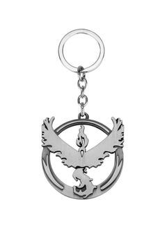 Pokemon Go Frozen Flamingo Bird Lightning Sign Keychain