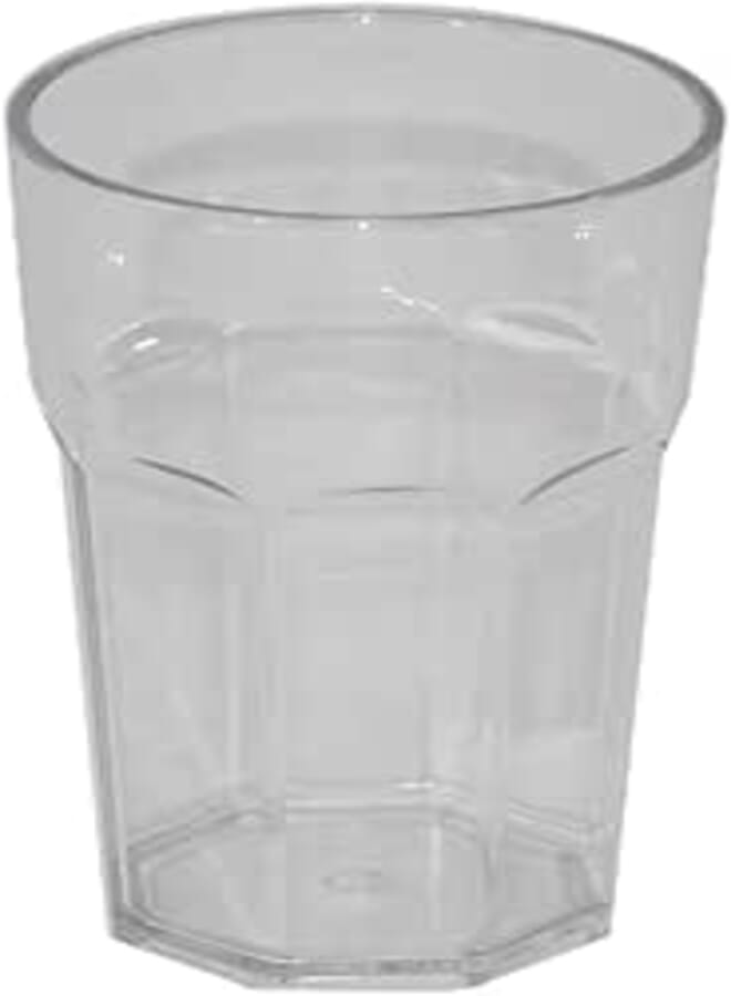 Omada Acrylic Cup 400ml Single Piece M2985TR, Clear