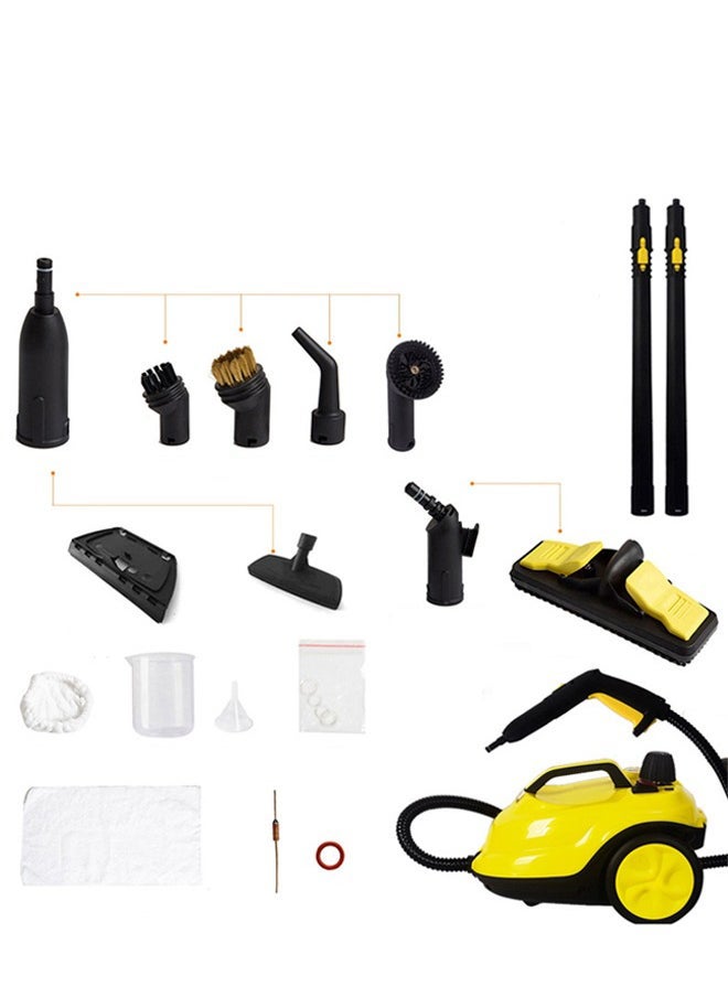 Steam Cleaner, 2000W Steam Mop, 5 Bar Steam Pressure, 2 Liter Tank Capacity, High Temperature Kills 99.99% of Viruses & Bacteria