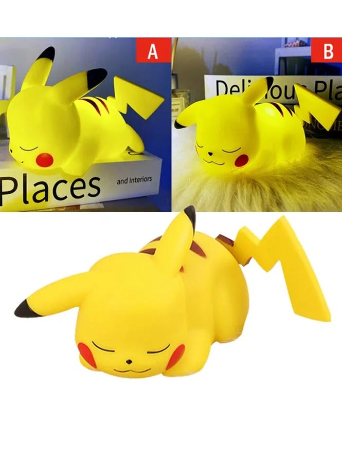 BELLSBERRY مصباح LED ليلي بوكيمون - مصباح طاولة بجانب السرير بأسلوب المشاهير على الإنترنت، ديكور إبداعي لغرفة النوم للأطفال والمعجبين - Image 1