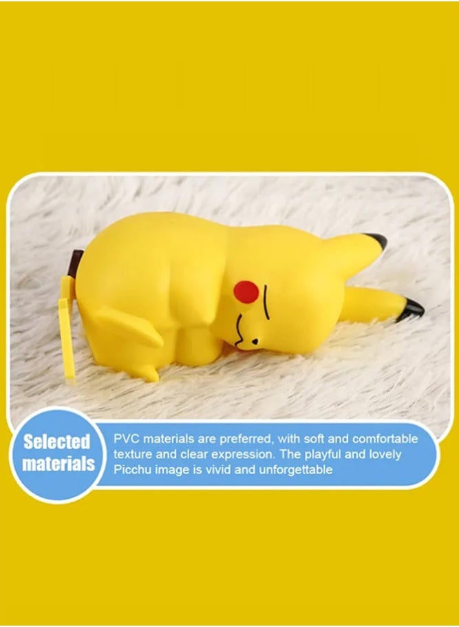 BELLSBERRY مصباح LED ليلي بوكيمون - مصباح طاولة بجانب السرير بأسلوب المشاهير على الإنترنت، ديكور إبداعي لغرفة النوم للأطفال والمعجبين - Image 2