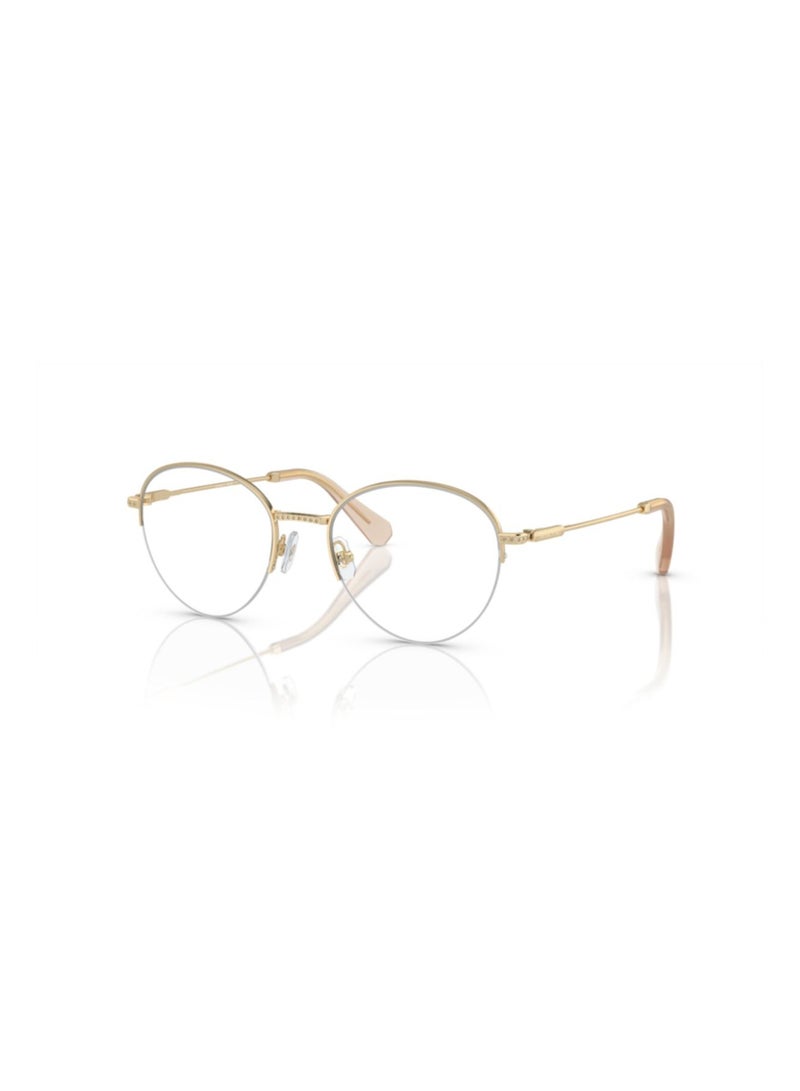 SWAROVSKI Swarovski Woman Phantos  Eyeglasses- Sk 1004 - Lense Size:51Mm - Pale Gold - Image 1