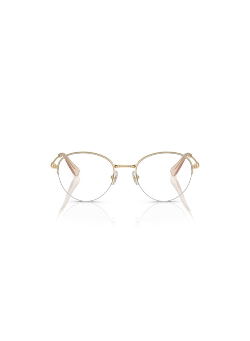 SWAROVSKI Swarovski Woman Phantos  Eyeglasses- Sk 1004 - Lense Size:51Mm - Pale Gold - Image 4