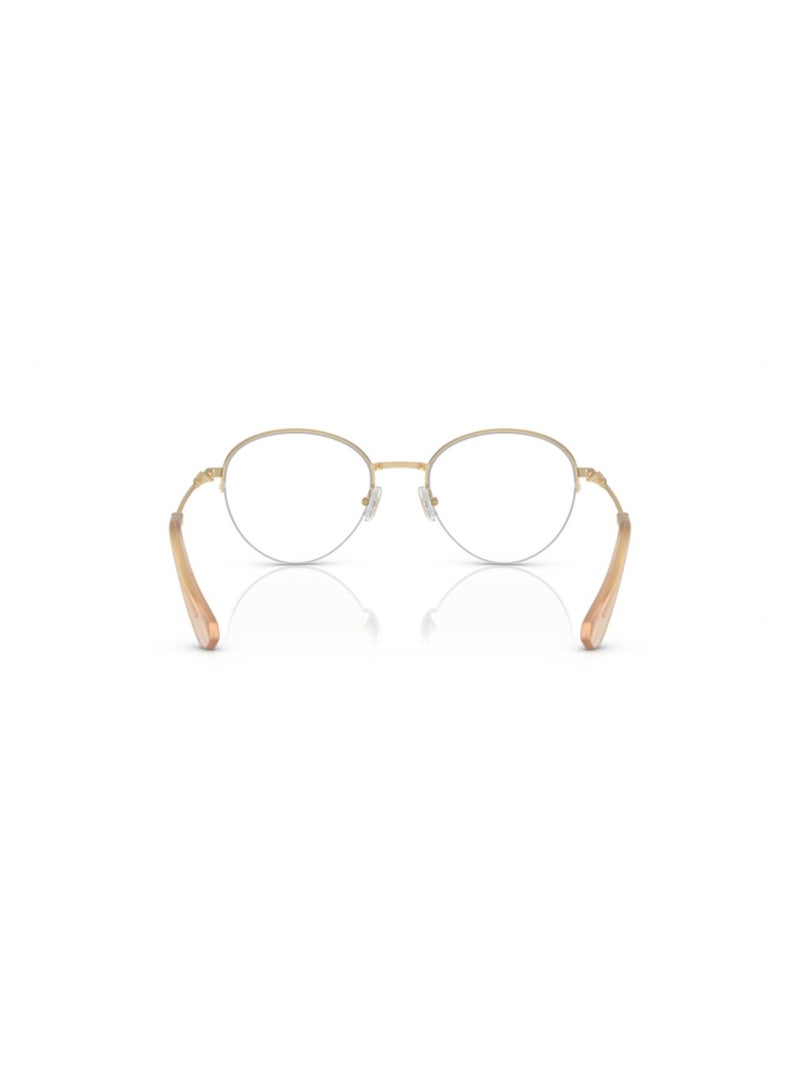 SWAROVSKI Swarovski Woman Phantos  Eyeglasses- Sk 1004 - Lense Size:51Mm - Pale Gold - Image 3