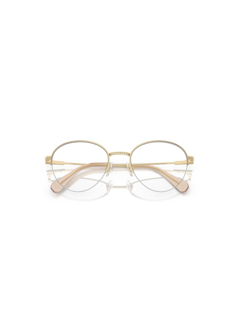 SWAROVSKI Swarovski Woman Phantos  Eyeglasses- Sk 1004 - Lense Size:51Mm - Pale Gold - Image 5