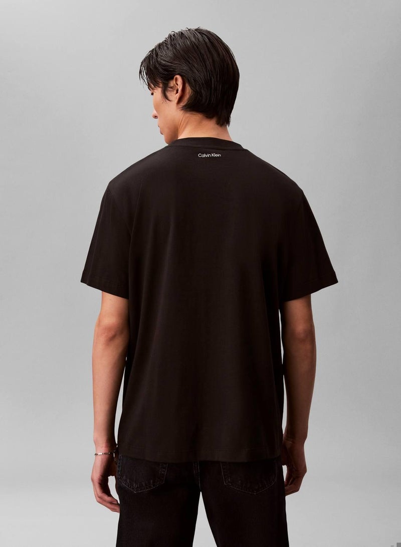 Calvin Klein Jeans Embroidered Logo T-Shirt - Image 3