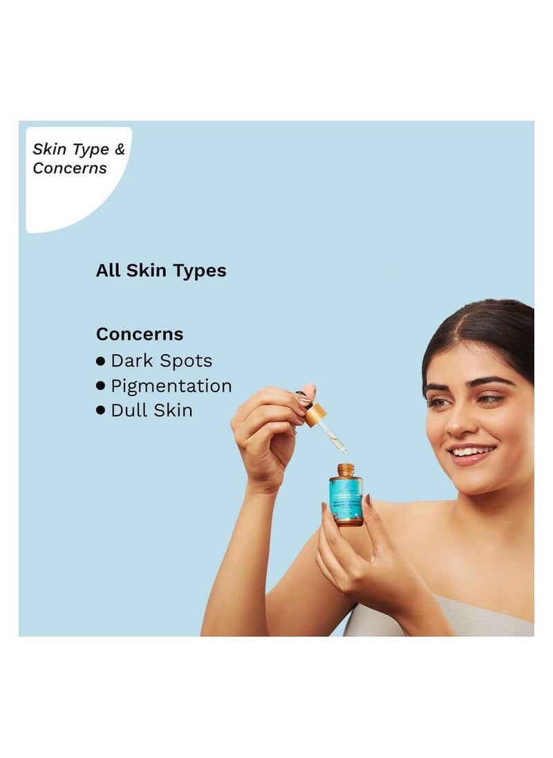 PILGRIM Alpha Arbutin And 3% Vitamin C Brightening Face Serum For Glowing Skin 30Ml  - Image 4