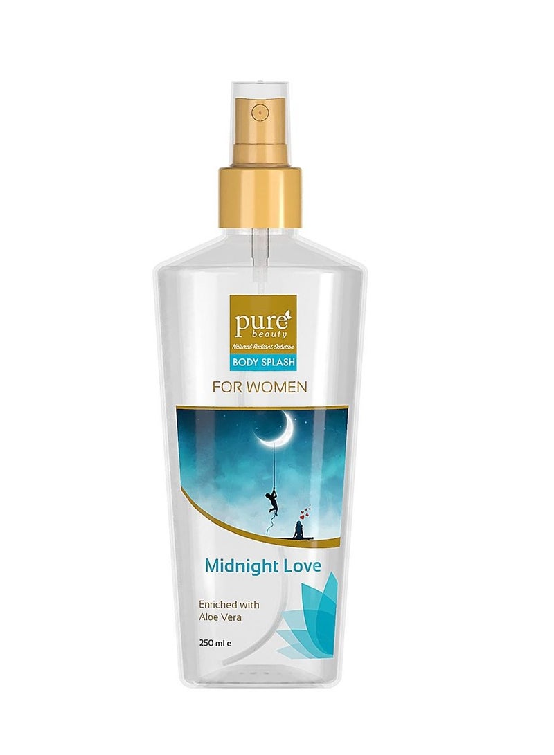 بيور بيوتي بودي سبلاش ميدنايت لوف للنساء 250 مل - Image 1