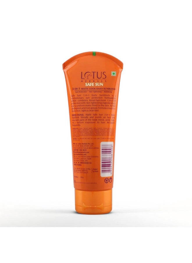 LOTUS HERBALS Tinted Sunscreen Spf 40 Cream 50G  - Image 2