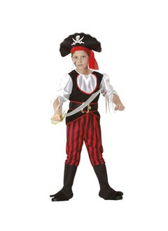 Brain Giggles Brain Giggles Pirate Boy Costume Fancy Role Play Dress for Kids Boys Horror Themed Party X-Large 