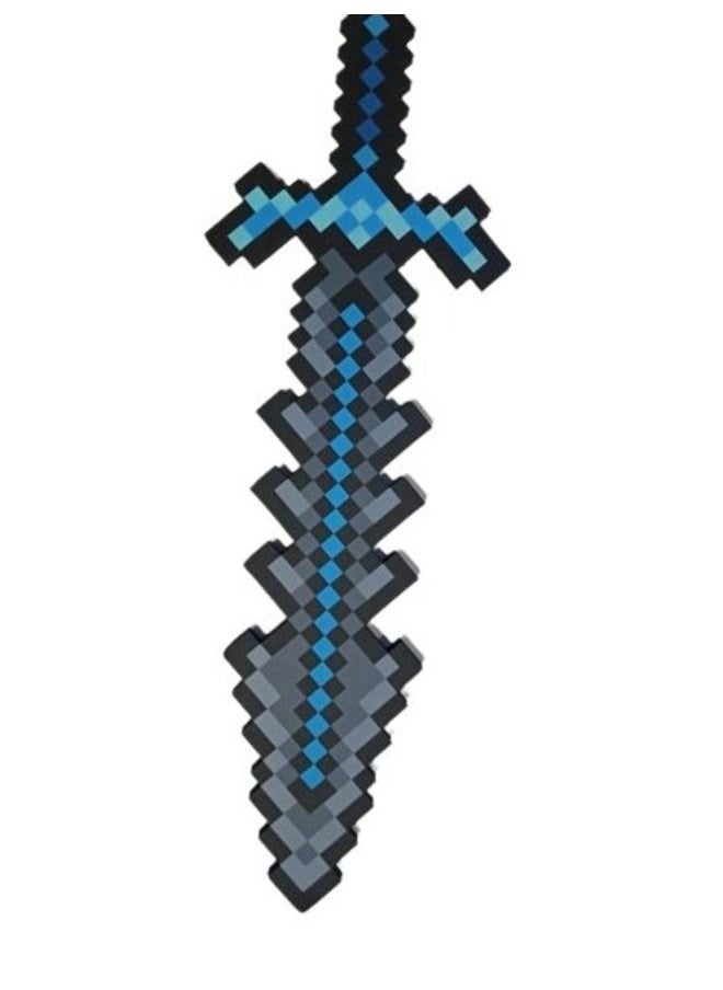 null - Kid-Sized Minecraft Foam Sword Toy Perfect for Young Adventurers - Image 1