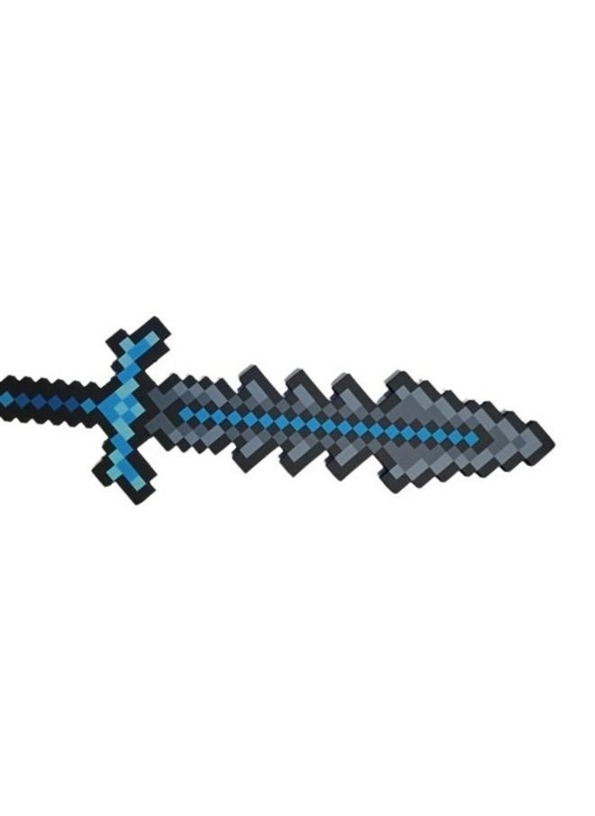 null - Kid-Sized Minecraft Foam Sword Toy Perfect for Young Adventurers - Image 1