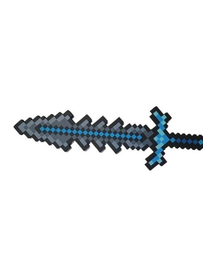 null - Kid-Sized Minecraft Foam Sword Toy Perfect for Young Adventurers - Image 1