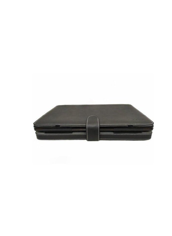 Generic laptop stand , cover and cooler made from leather with plastic usb cooler fan  - Image 3