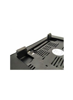 ماركة غير محددة حامل كمبيوتر محمول وغطاء ومبرد مصنوع من الجلد مع مروحة تبريد USB بلاستيكية  - Image 4