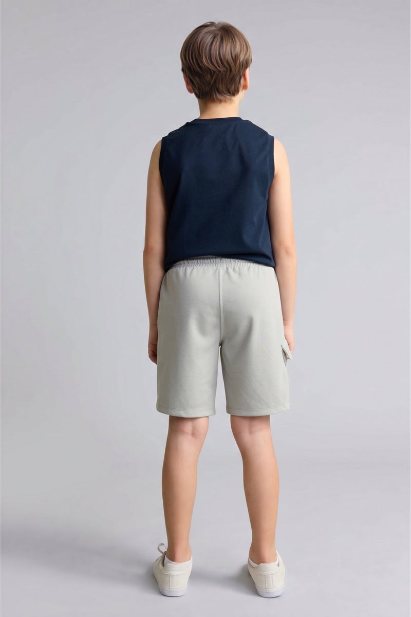 DeFacto Grey Boy Boy Regular Fit Sports Shorts Casual - Image 5