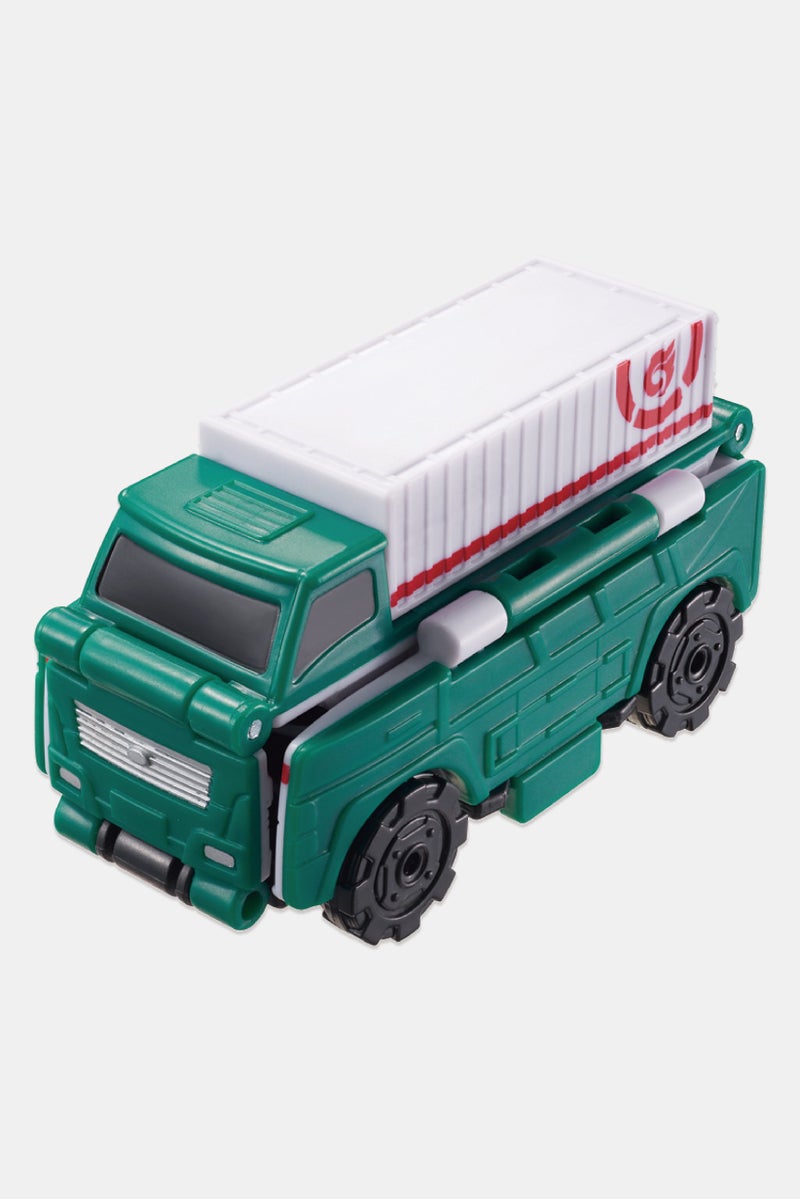 TRANSRACERS 2-In-1 Flip Vehicle Speed Train To Ambulance, Green - Image 3