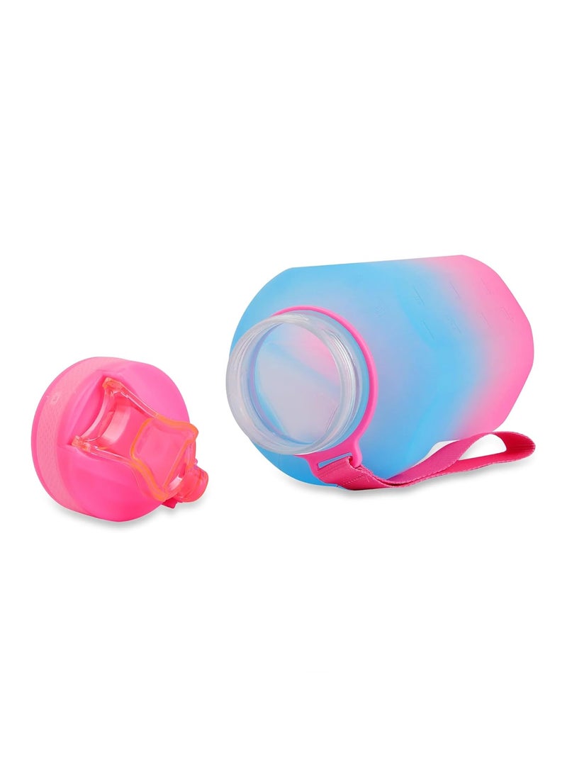 Hamster London HAMSTER LONDON Pink Dumbbell Bottle | Stylish and Durable Water Bottle for Gym, Office, and Travel | 1050ml (Pink)  - Image 5