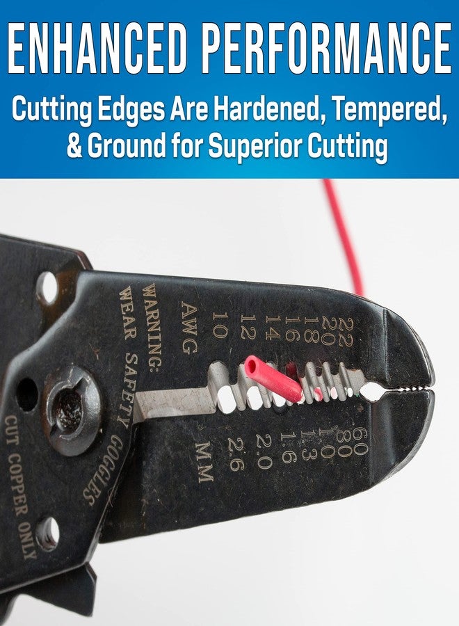 Jonard Tools JIC-1022 10-22 AWG Wire Stripper and Cutter, 6-3/4" Length - Image 5