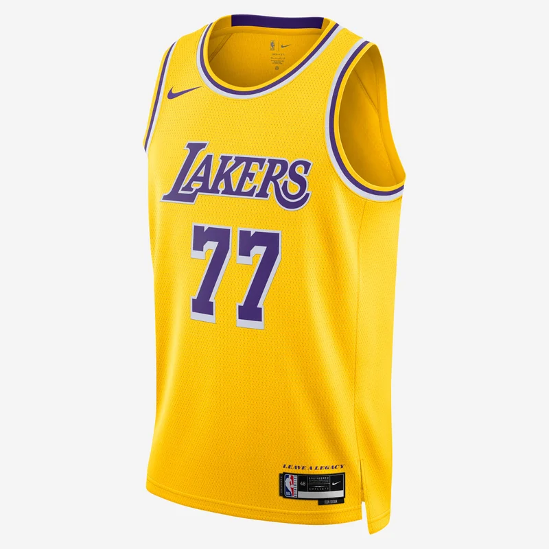 نايكي Men's Dri-FIT NBA Swingman Los Angeles Lakers Icon Edition Jersey - 2022/23