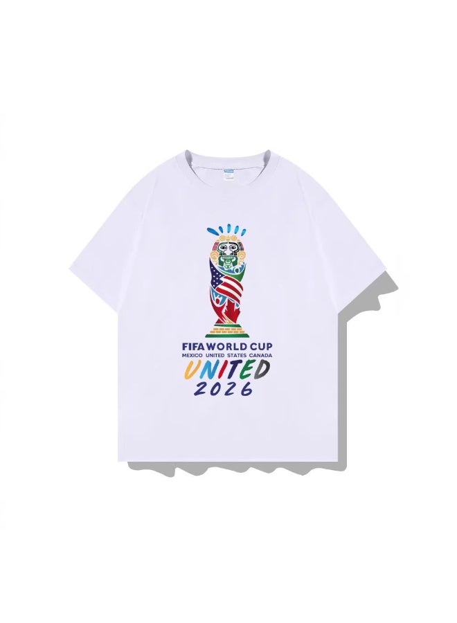 FIFA World Cup تي شيرت مطبوع بكأس العالم 2026 الفني - م - Image 3