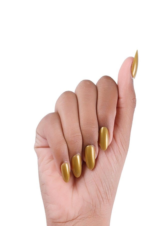 NAILWIND 24pcs Press on Nails | Natural Short False Nails Acrylic Full Cover Nails | Natural Fake Nails Delicate & Comfortable for Women and Girls (V-44) - Image 3