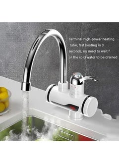 WhizFix WhizFix Instant Electric Water Heater Faucet Tankless Hot Water Heater for Kitchen Bathroom EnergyEfficient with Adjustable Temperature Control  - Image 2
