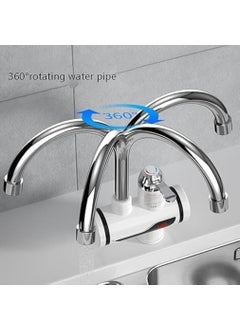 WhizFix WhizFix Instant Electric Water Heater Faucet Tankless Hot Water Heater for Kitchen Bathroom EnergyEfficient with Adjustable Temperature Control  - Image 5