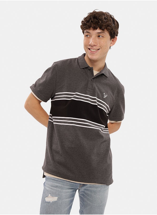 امريكان ايجل Striped Polo  - Image 1