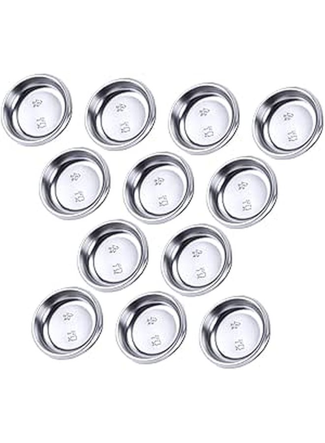100pcs Disposable Round Sauce Dishes Thickened Dipping Containers For Party Home Use - Image 1