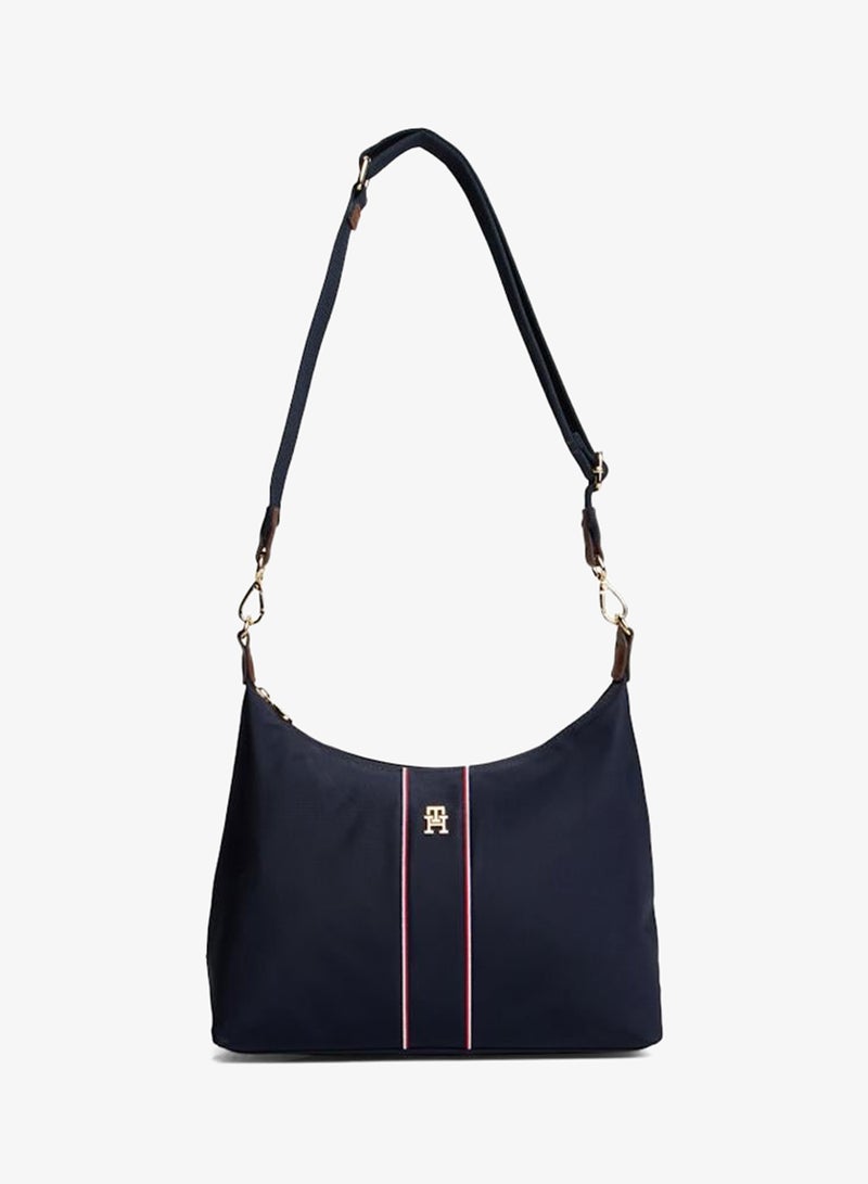 تومي هيلفيغر حقيبة كتف بشعار الشريط - Image 1