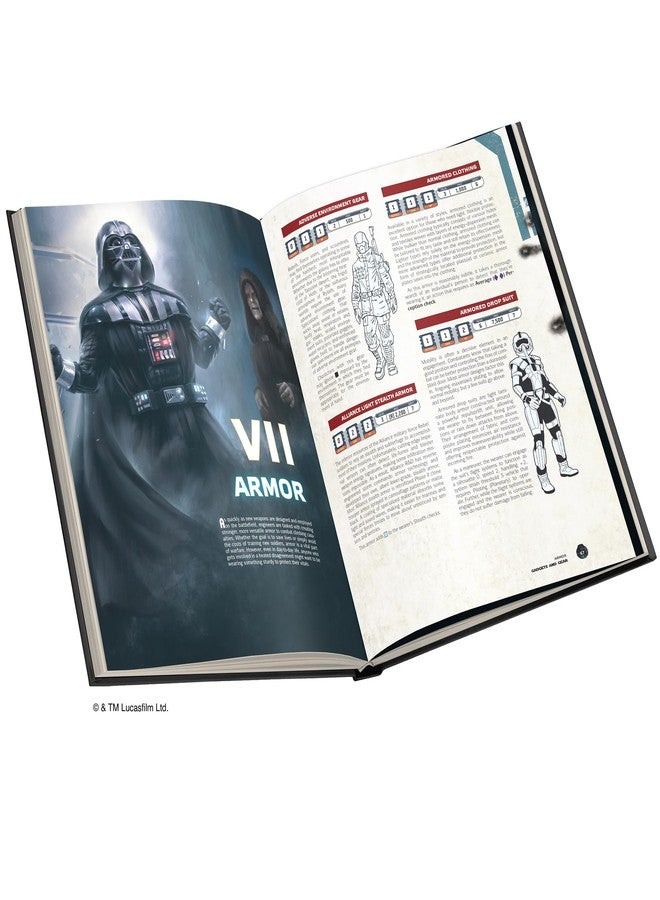Edge Asmodee Star Wars: Roleplaying Game Gadgets and Gear SOURCEBOOK - Weapons, Armor & Attachments for Edge of The Empire, Age of Rebellion & Force and Destiny, RPG for Ages 14+, 3-5 Players - Image 2