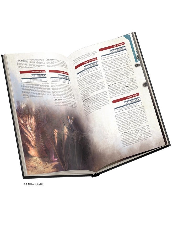 Edge Asmodee Star Wars: Roleplaying Game Gadgets and Gear SOURCEBOOK - Weapons, Armor & Attachments for Edge of The Empire, Age of Rebellion & Force and Destiny, RPG for Ages 14+, 3-5 Players - Image 3