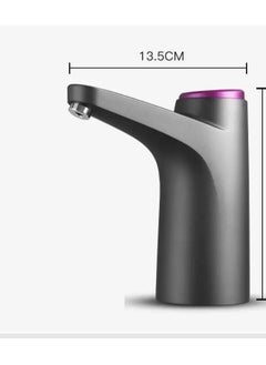 VIO Rechargeable Water Bottle Pump USB Charging Automatic Universal Wireless Smart Portable Drinking Water Dispenser Pump for 3 to 5 Gallon Bottle for Kitchen Home Office Outdoor Camping  - Image 2