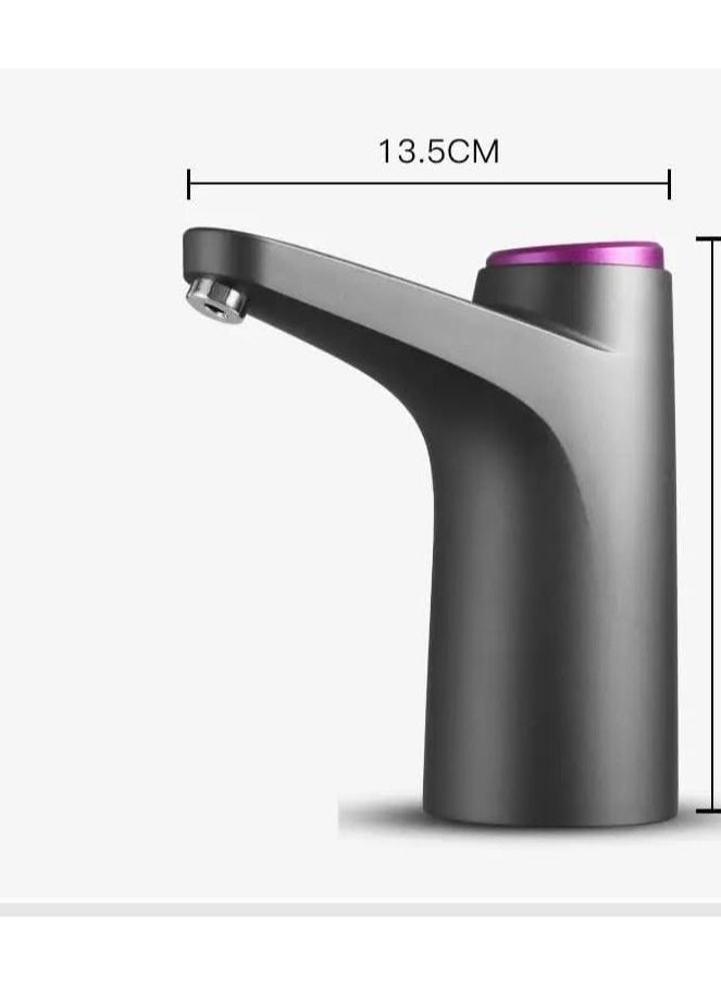 VIO Rechargeable Water Bottle Pump USB Charging Automatic Universal Wireless Smart Portable Drinking Water Dispenser Pump for 3 to 5 Gallon Bottle for Kitchen Home Office Outdoor Camping  - Image 2
