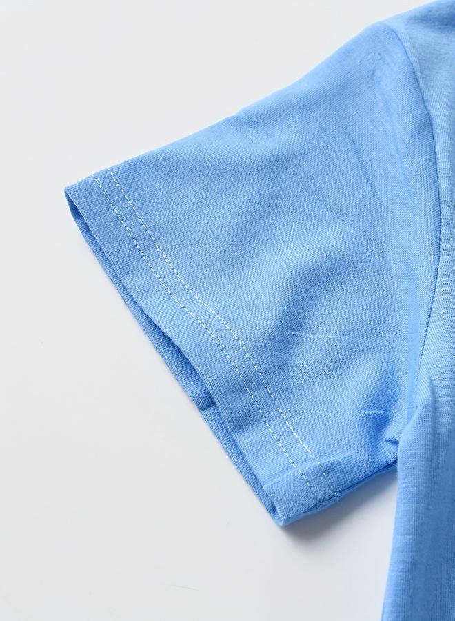 تايك تو تيشيرت بأكمام قصيرة وطبعة رسومية لولدين - Image 4