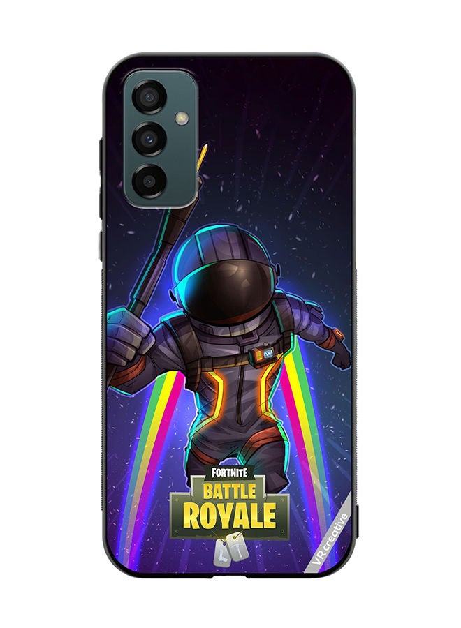 VR CREATIVE غطاء حماية لهاتف سامسونج جالاكسي F23 بتصميم قاذف الفضاء فورتنايت متعدد الألوان - Image 1