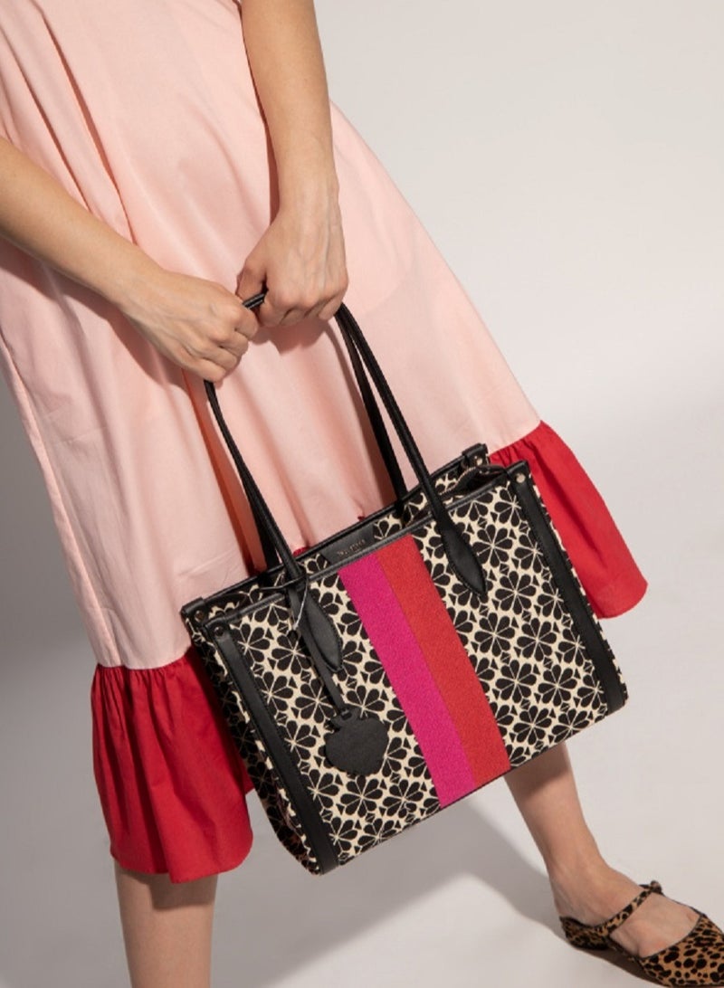 كيت سبيد حقيبة كيت سبيد فلاور جاكار هارتس ماركت متوسطة الحجم - Image 3