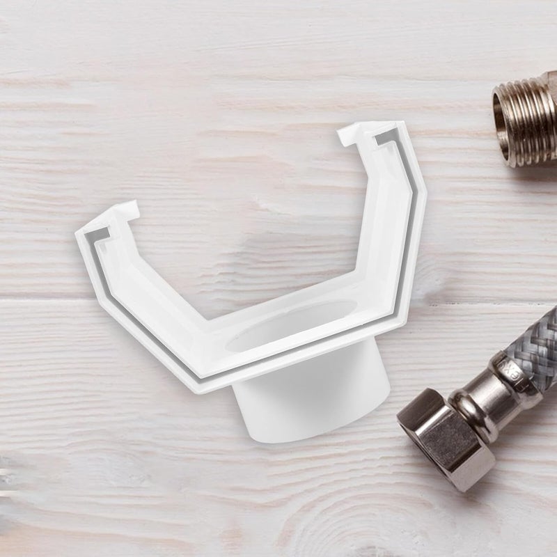 2pcs Outdoor Downspout Drain Connector PVC Roof Gutter Adapter Rainwater Drainage Accessory for Home Gutter Protection and Water Flow Management - Image 5