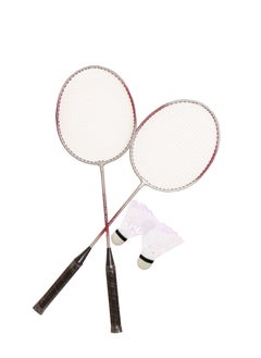 H PRO Pro 2 Player Badminton Racket Birdie Set| Lightweight Badminton Equipment For Kids & Adults| Perfect For Beginner  - Image 1