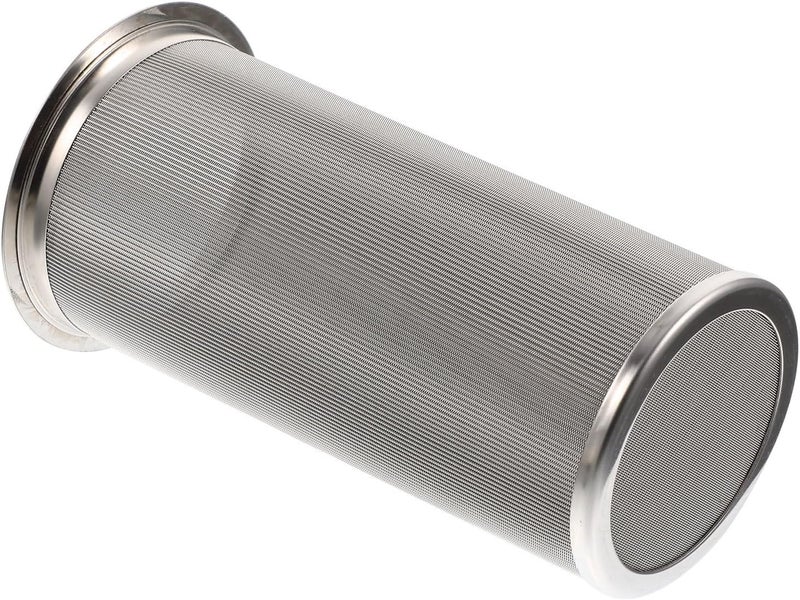 Abaodam Reusable Cold Brew Coffee Filter Tube 8.1x15cm Thickened Stainless Steel Infuser Multi-function Coffee Maker Accessory for Mason Jars and Cold Brew Brewing - Image 1