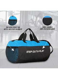 Nivia Beast-3 Gym Bag | Polyester | Standard | Shoulder Bag | Fitness Bag | Sports & Travel Bag | Kit Bag | Separate Shoes Compartment | Unisex Gym Bags  - Image 3