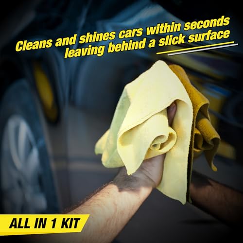 Wavex Hybrid-X Waterless Car Wash, Spray Wax, Rinse Aid and Quick Detailer Concentrate(5L) Car Cleaning Spray | Dilutes 20 Times with Water - Image 2
