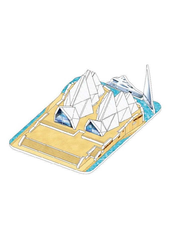 3D puzzles-Sydney Opera House - Image 1