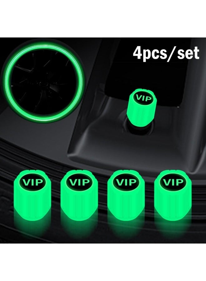 Generic Tire Valve Cap Valve Cap Bike Cap Luminous Plastic 