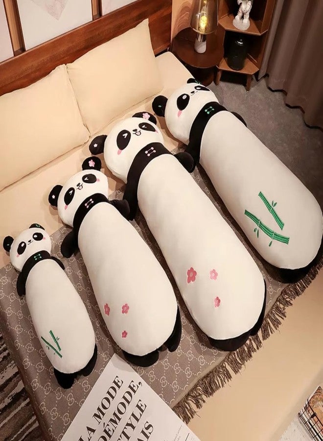 TechMax Solution Awake Panda Long Plushie, Decorative Lumbar Support Pillow for Side Sleepers - Image 4