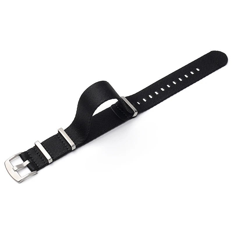 Bluejw Replace the Watch Strap with 20mm/22mm Recycled Nylon Fabric Woven Luminous Replacement Wrist Band for BL X SW Fifty Fathoms - Image 1