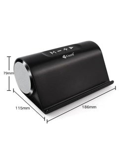 Kisonli Kisonli KS-1981 Wireless Bluetooth Speaker – FM Radio – USB/SD Support – Built-in Mic – Stereo Sound – Mobile Stand​  - Image 4
